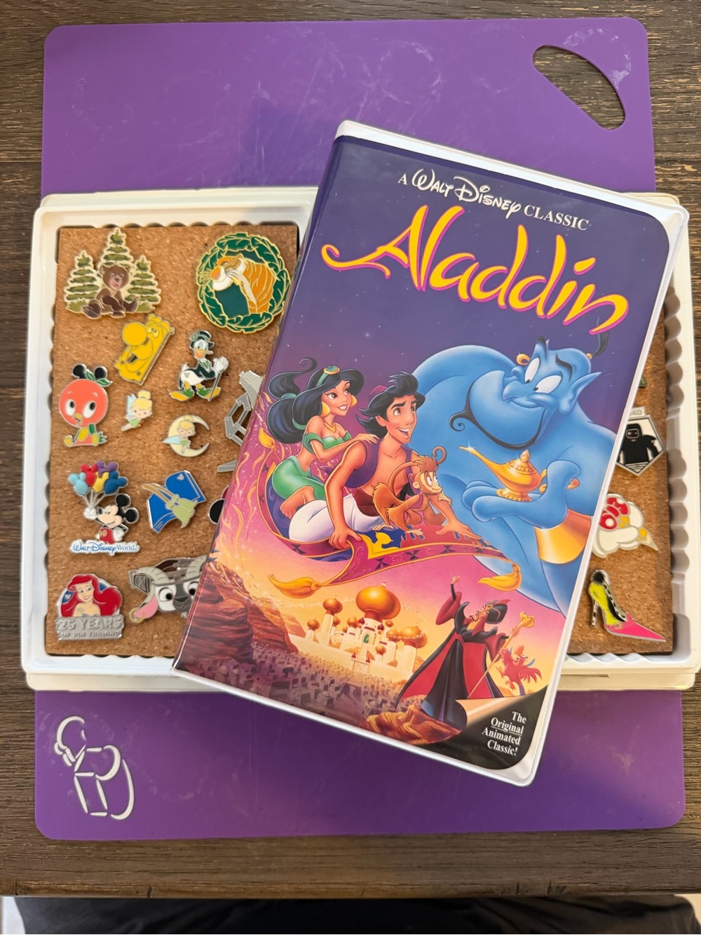 🧞‍♂️✨ Disney’s Aladdin VHS Pin Board ✨🧞‍♂️